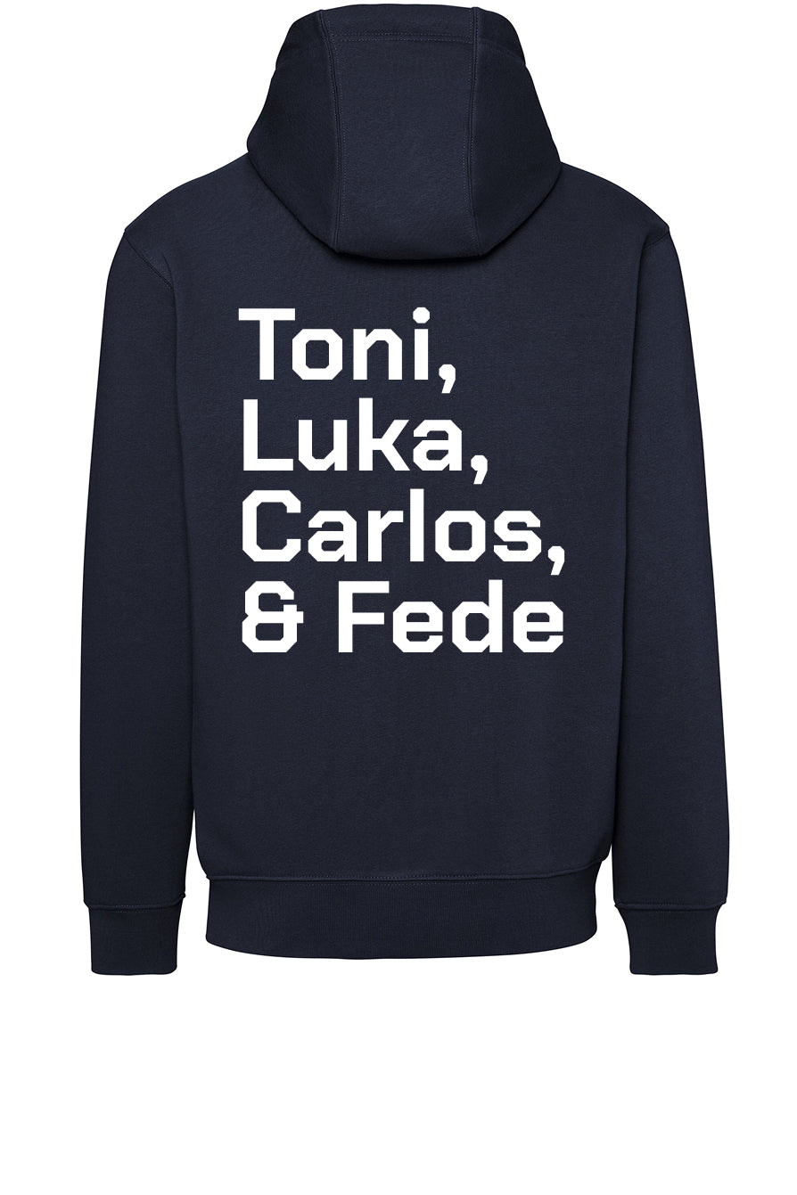 Real Total Hoodie – Toni, Luka, Carlos & Fede