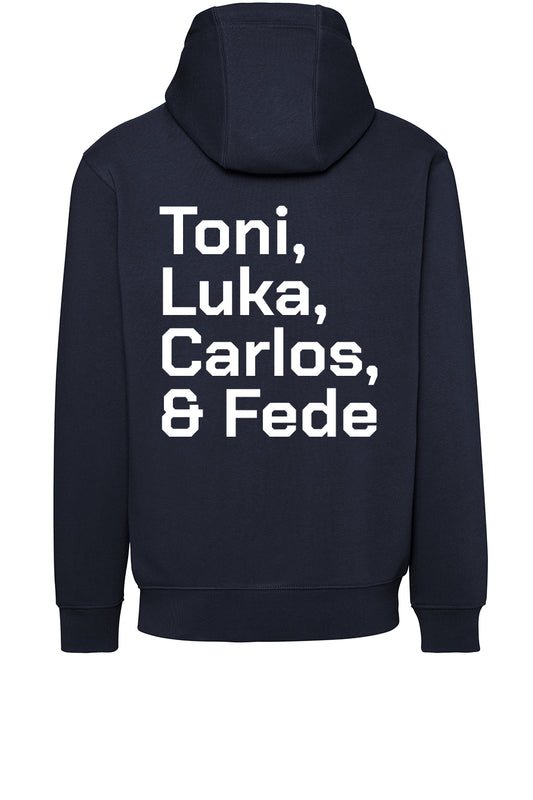 Real Total Hoodie – Toni, Luka, Carlos & Fede
